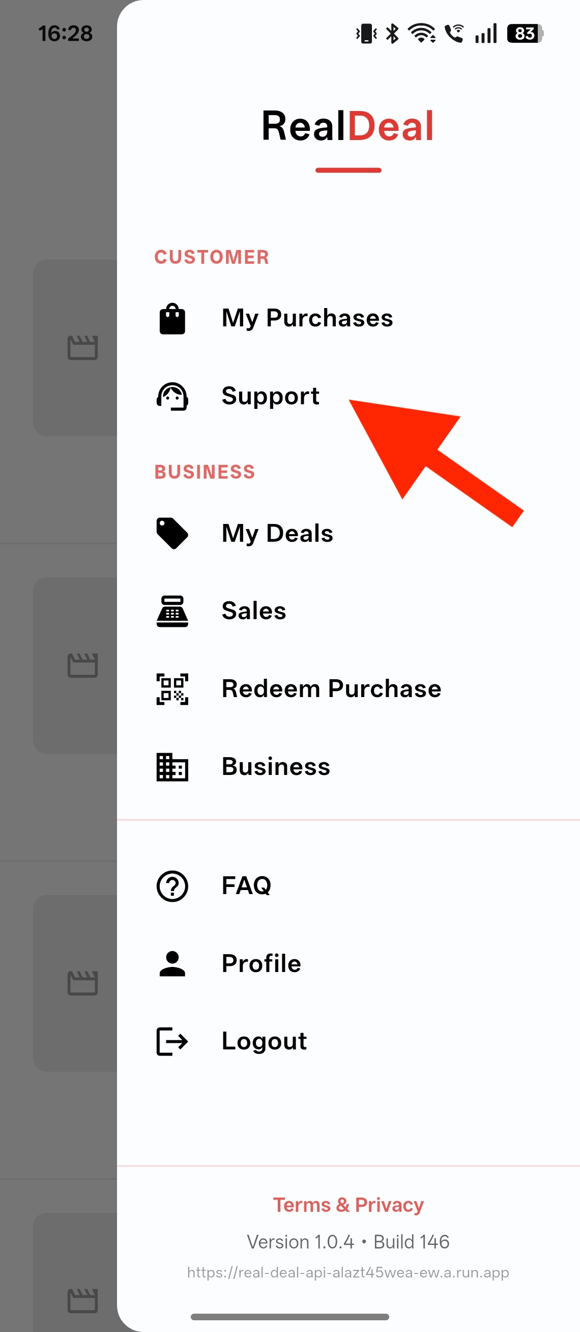 Business support